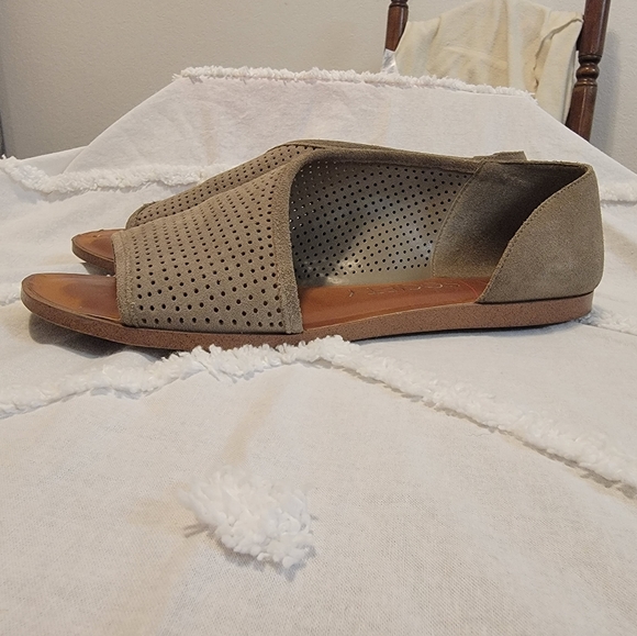 SOLE SOCIETY LEATHER SANDALS SIZE 10 - Picture 1 of 6